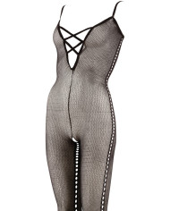 Net Catsuit black size S M