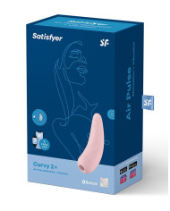 Satisfyer Curvy 2  Pink   incl. Bluetooth and App