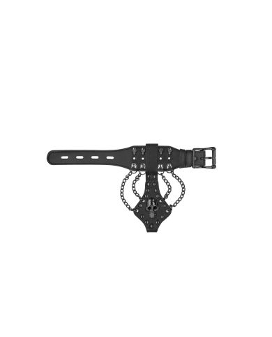 Bracelet with Skulls and Chains Bracelet with Skulls and Chains