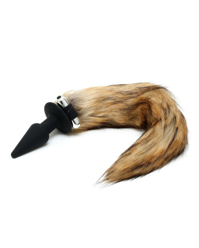 Rimba - Silicone Butt Plug with Fox Tail