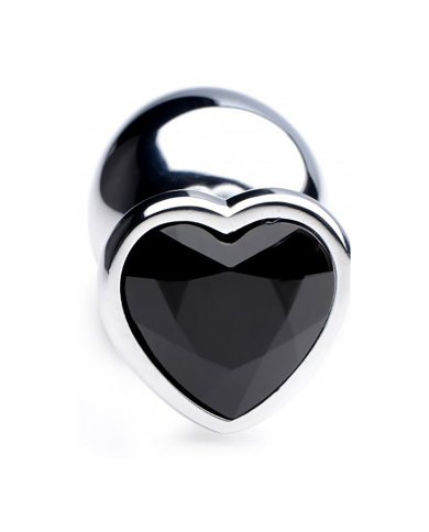 Black Heart - Butt Plug - Large Black Heart - Butt Plug - Large