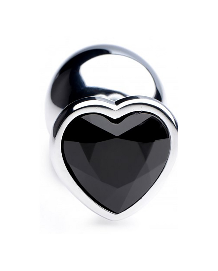 Black Heart - Butt Plug - Large Black Heart - Butt Plug - Large