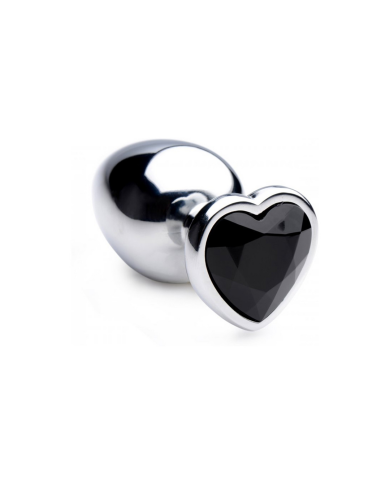 Black Heart - Butt Plug - Large Black Heart - Butt Plug - Large