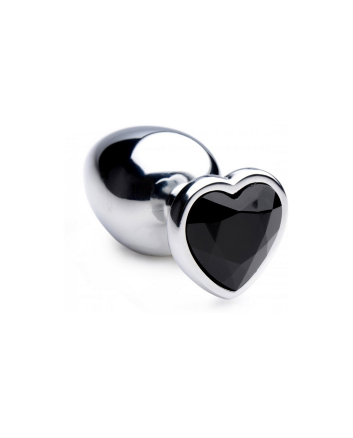 Black Heart - Butt Plug - Large Black Heart - Butt Plug - Large