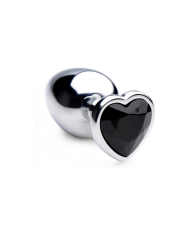 Black Heart - Butt Plug - Large Black Heart - Butt Plug - Large