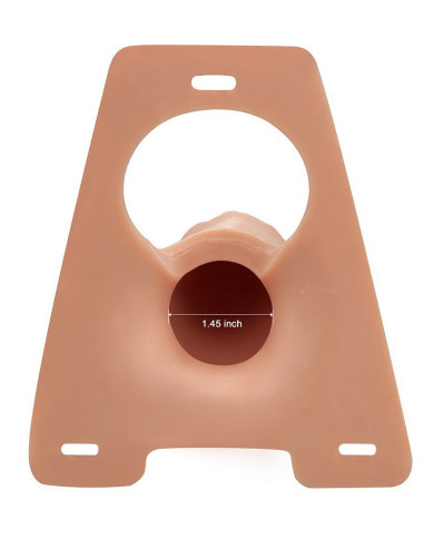 LoveToy - Strap-On Harness met Dildo 8.5    21.5 cm - Nude