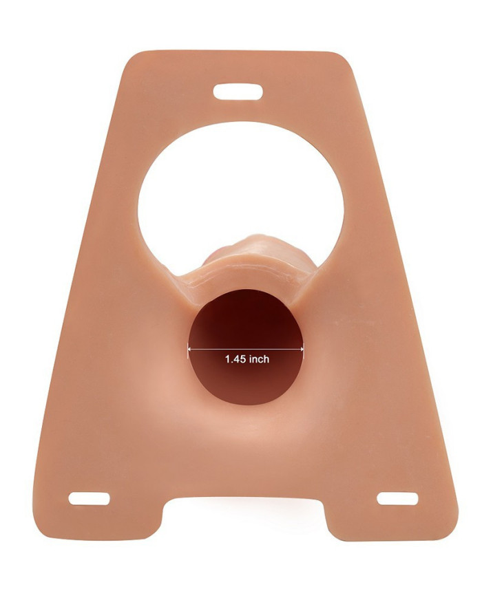 LoveToy - Strap-On Harness met Dildo 8.5    21.5 cm - Nude