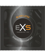 EXS Black Latex Condoms 12 pack