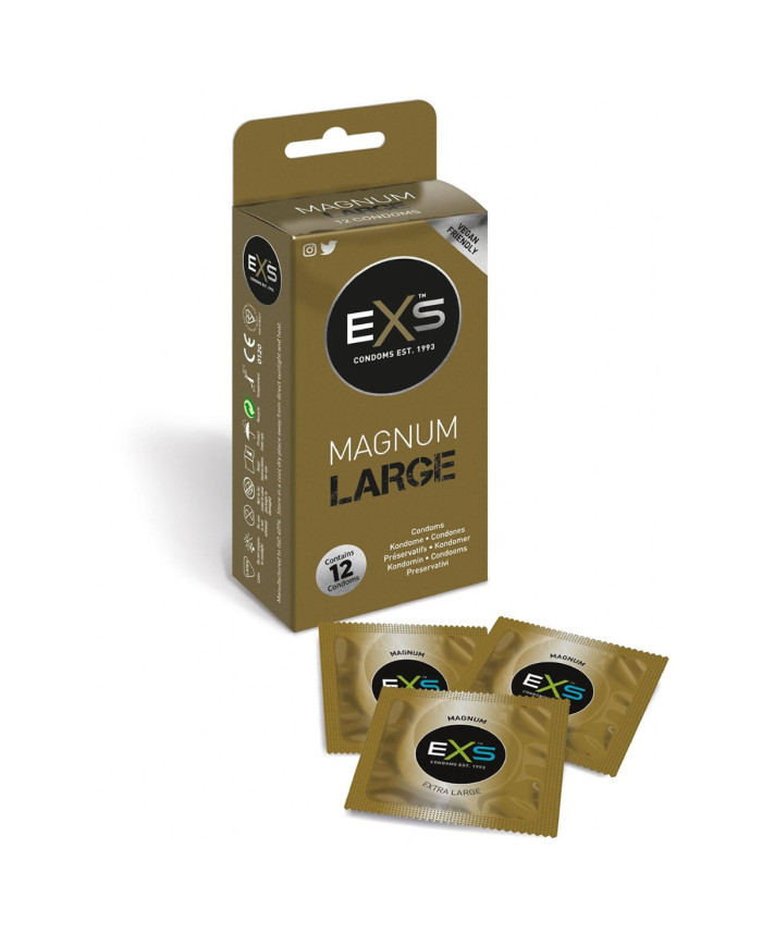 EXS Magnum Condoms 12 pack