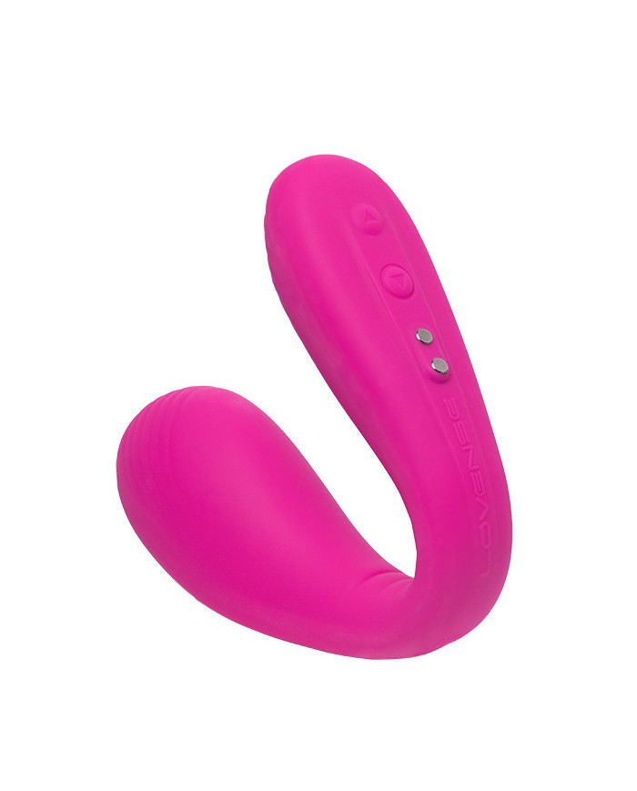 Lovense - Dolce Adjustable Dual Vibrator Magenta