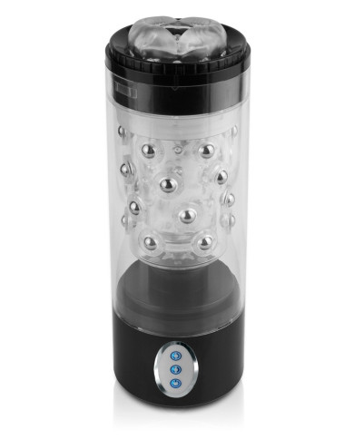 PET Roto-Bator Ass Clear Black PET Roto-Bator Ass Clear Black