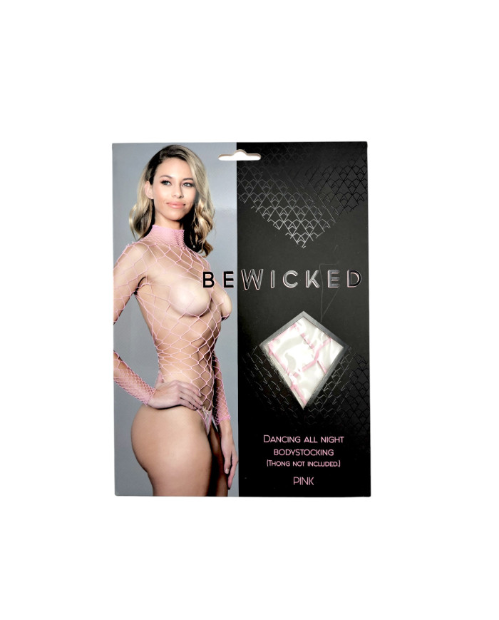 Dancing All Night Bodystocking - PK   OS