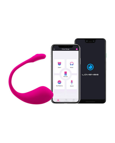 Lovense - Lush 2 Wearable Bullet Vibrator Magenta Lovense - Lush 2 Wearable Bullet Vibrator Magenta