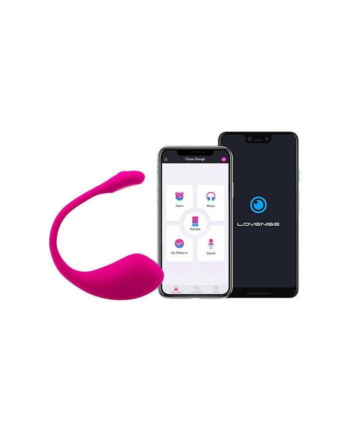 Lovense - Lush 2 Wearable Bullet Vibrator Magenta