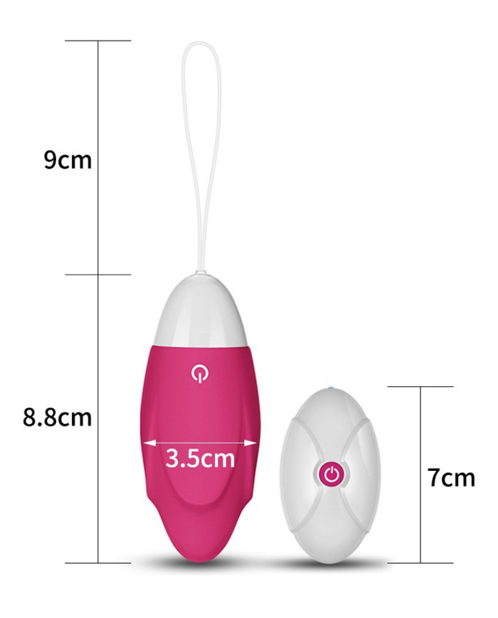 LoveToy - iJoy 2 - Egg Vibrator met Afstandsbediening -  Roze