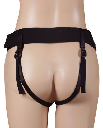 LoveToy - Strap-On Harness met Dildo 8    20 cm - Nude