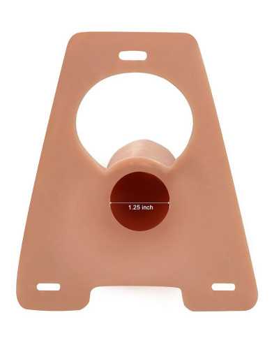 LoveToy - Strap-On Harness met Dildo 8    20 cm - Nude