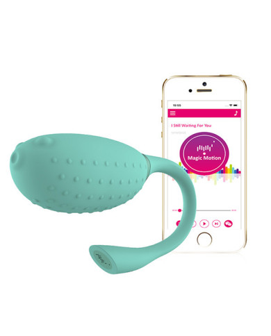 Magic Motion - Fugu Smart Wearable Vibrator Turquoise Magic Motion - Fugu Smart Wearable Vibrator Turquoise