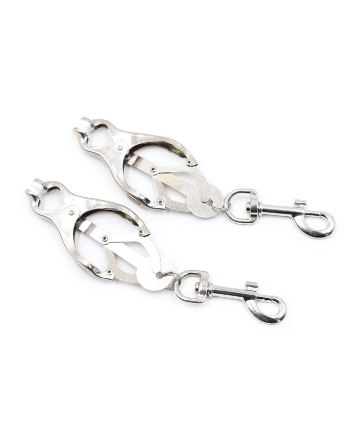 Clover Nipple Clamps with Snap Hook