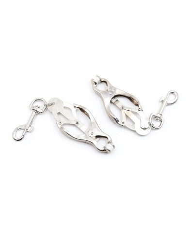 Clover Nipple Clamps with Snap Hook