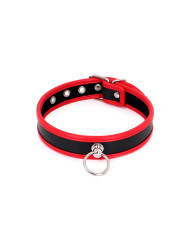 Budget Collar Black   Red
