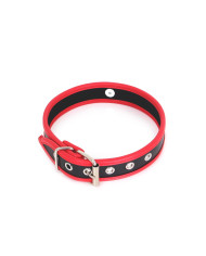 Budget Collar Black   Red