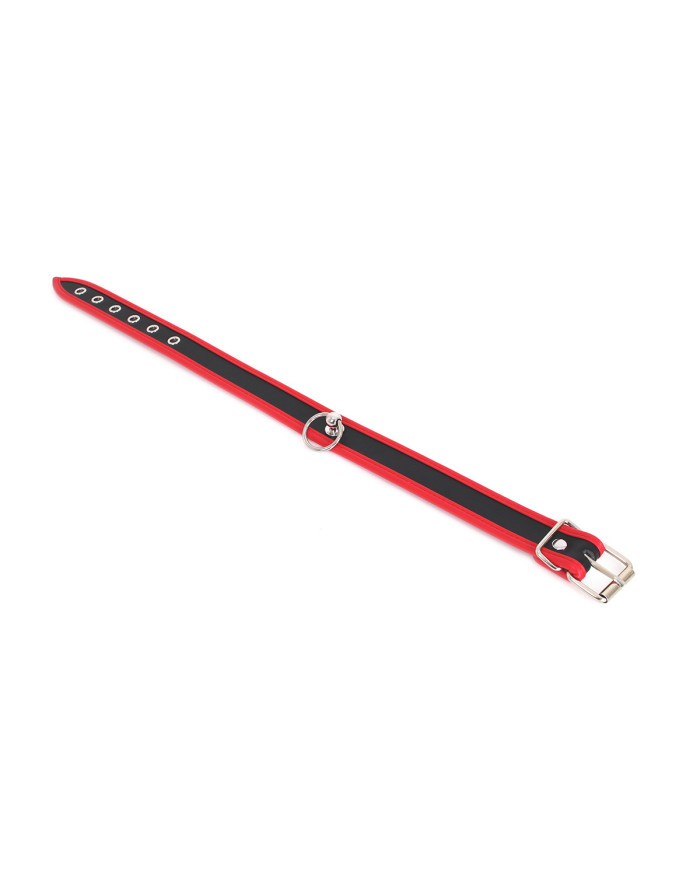 Budget Collar Black   Red