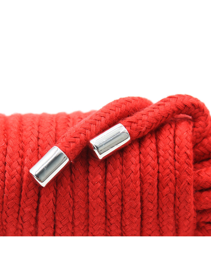 20 Meter BDSM Cotton Rope Red