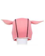 Neoprene Pink Pig BDSM Hood Neoprene Pink Pig BDSM Hood