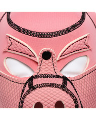 Neoprene Pink Pig BDSM Hood Neoprene Pink Pig BDSM Hood
