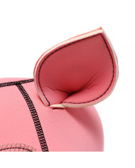 Neoprene Pink Pig BDSM Hood Neoprene Pink Pig BDSM Hood