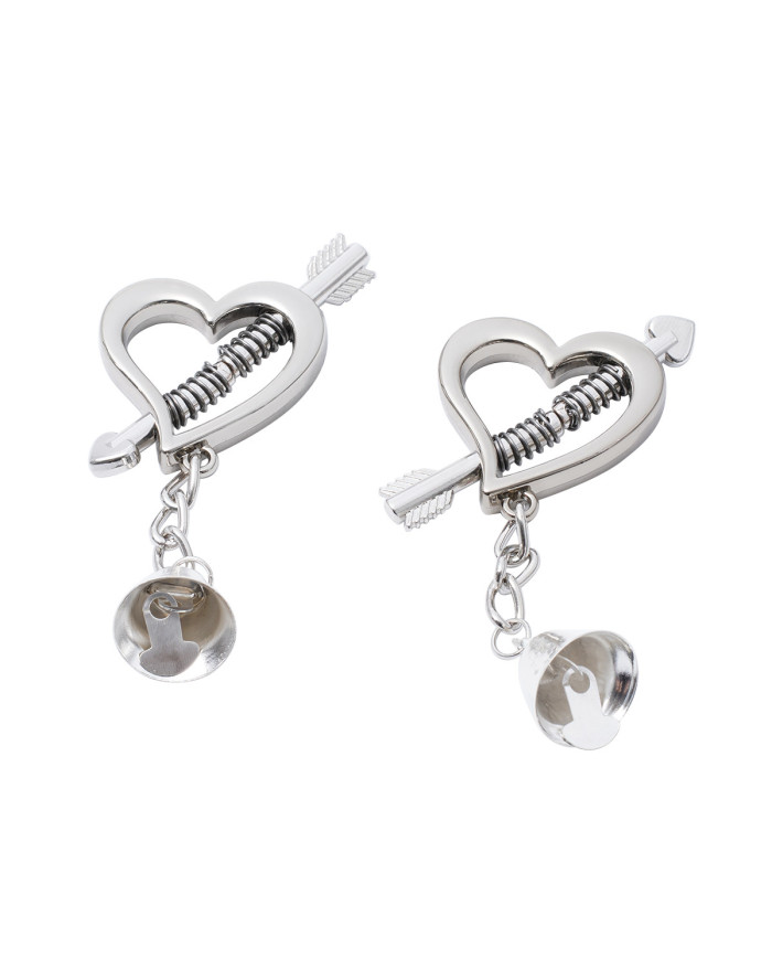 Heart Shaped Spring Nipple Clamps Heart Shaped Spring Nipple Clamps