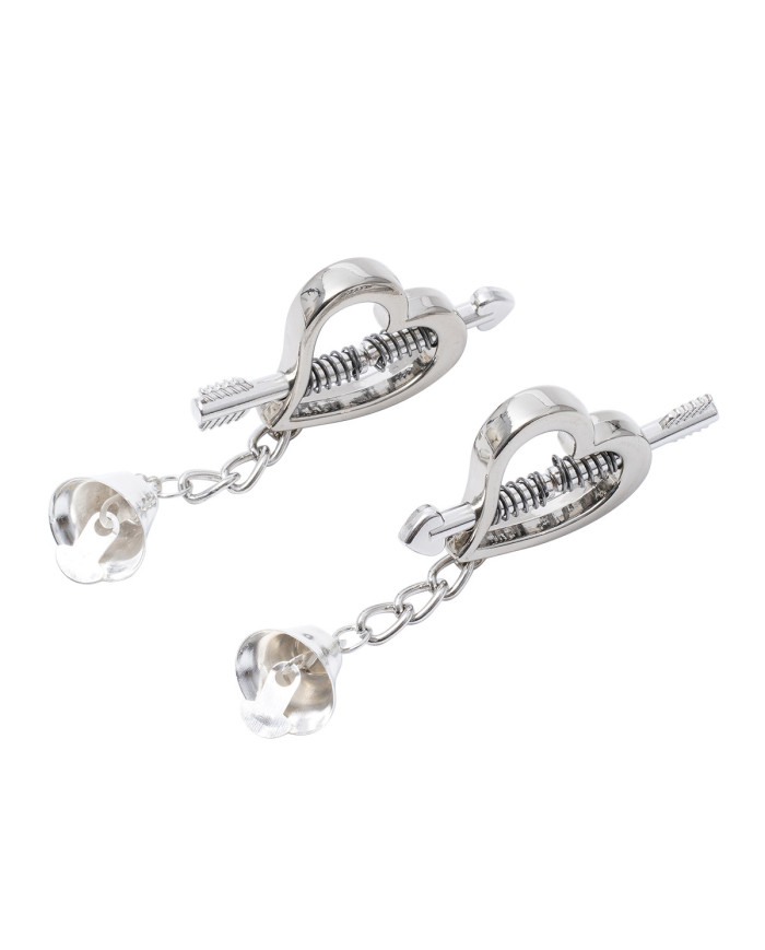 Heart Shaped Spring Nipple Clamps Heart Shaped Spring Nipple Clamps
