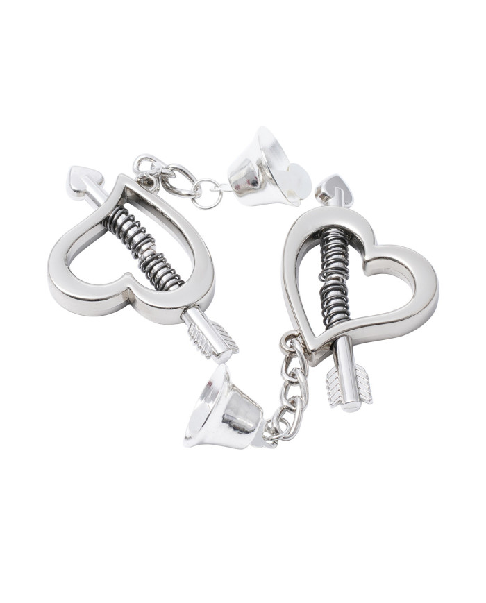 Heart Shaped Spring Nipple Clamps Heart Shaped Spring Nipple Clamps