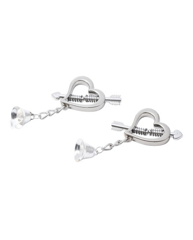 Heart Shaped Spring Nipple Clamps Heart Shaped Spring Nipple Clamps