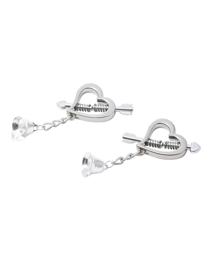 Heart Shaped Spring Nipple Clamps Heart Shaped Spring Nipple Clamps