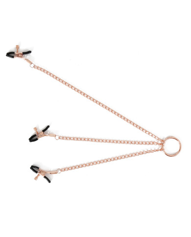 Rose Nipples and Clit Clamps Rose Nipples and Clit Clamps