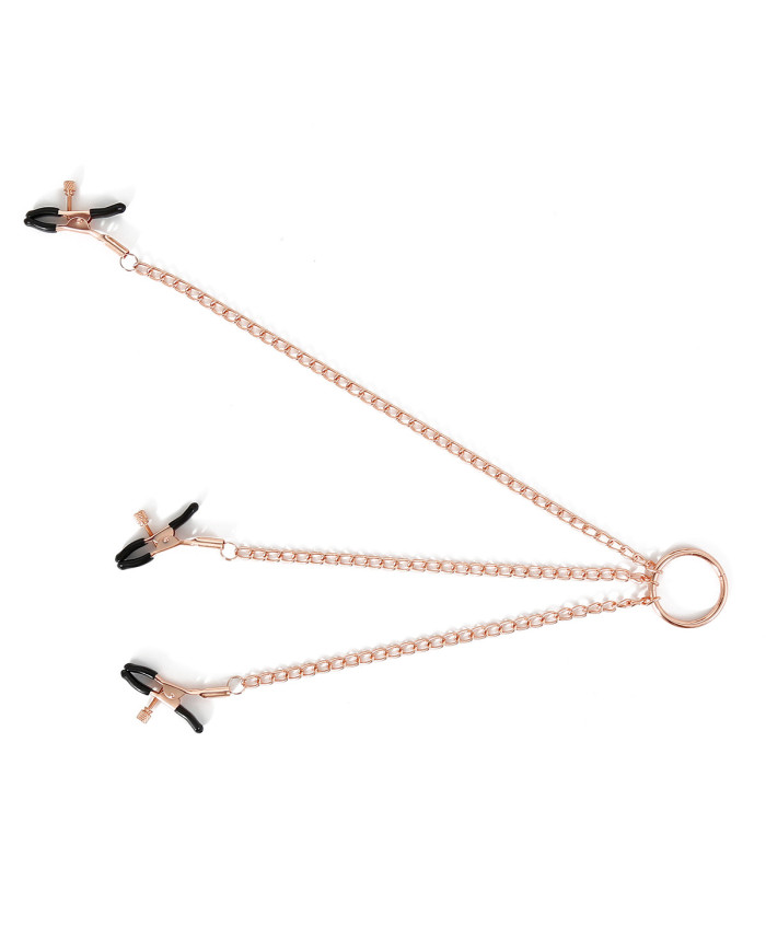 Rose Nipples and Clit Clamps Rose Nipples and Clit Clamps