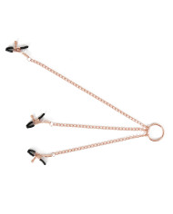 Rose Nipples and Clit Clamps Rose Nipples and Clit Clamps