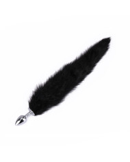 Fox Tail Plug Black Short