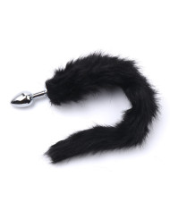 Fox Tail Plug Black Short