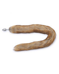 Fox Tail Plug Brown Long Fox Tail Plug Brown Long