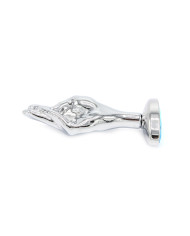 Fist Butplug Blue Gem L Fist Butplug Blue Gem L