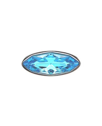 Fist Butplug Blue Gem L Fist Butplug Blue Gem L