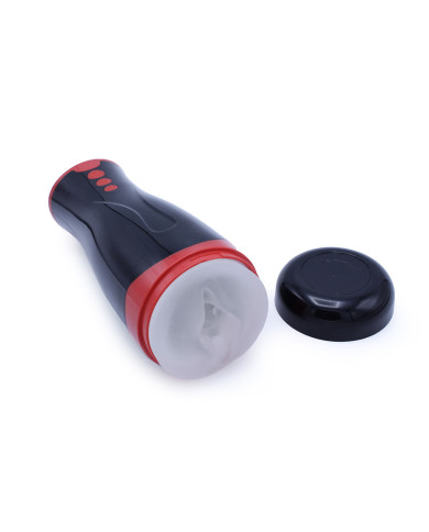 Vibrating   Sucking Masturbator Device