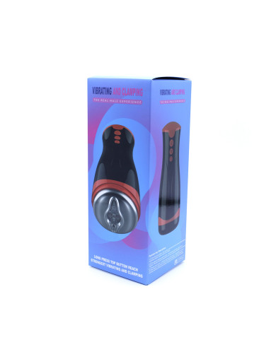Vibrating   Sucking Masturbator Device