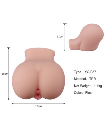 Masturbator Double Hole 2 (S) Masturbator Double Hole 2 (S)