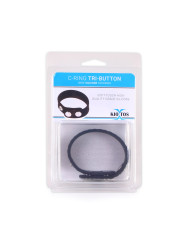 Silicone C-RING Tri-Button Wide