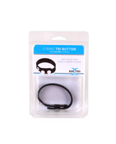 Silicone C-RING Tri-Button Thin