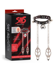 Leather Collar Spiked